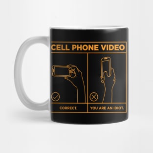 Vertical Video Mug